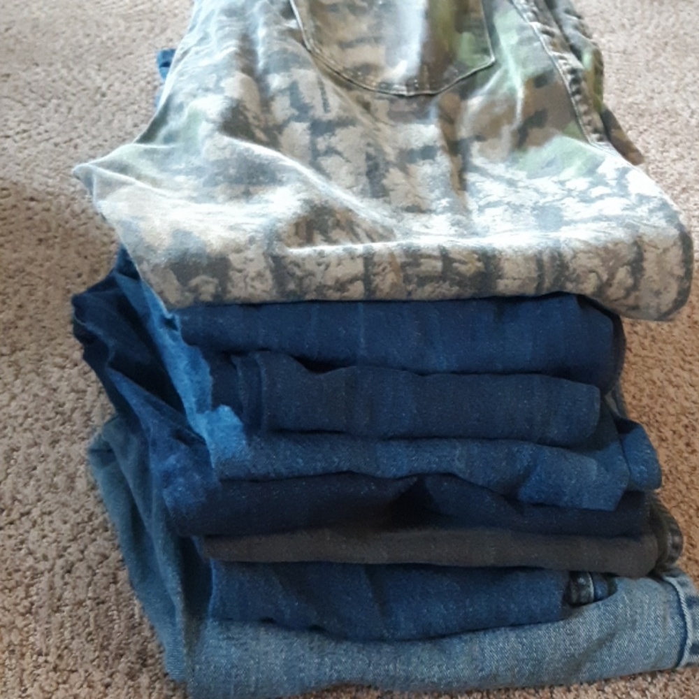 Lot of Wrangler mens Jeans. Size 38/40